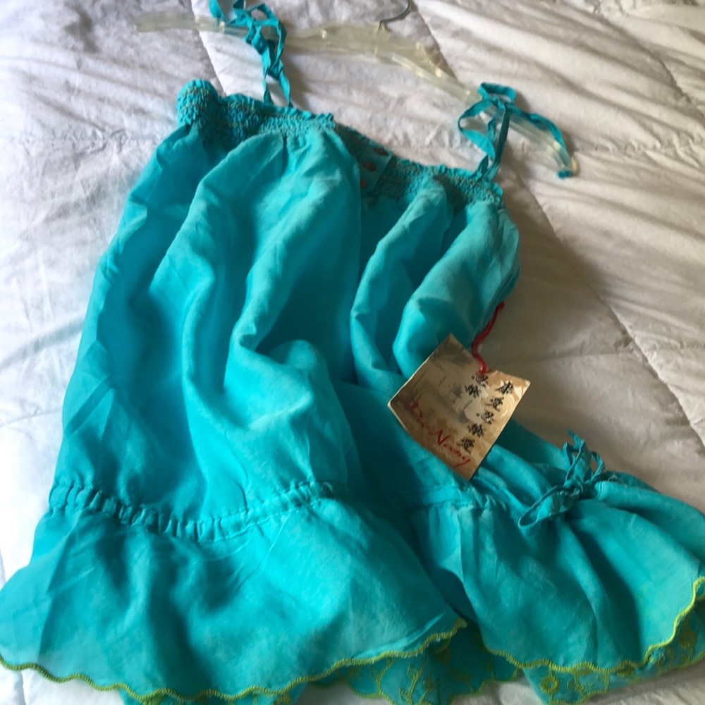 DaNang summer Top size Medium Silk/Cotton New!